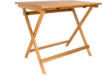 Sam Outillage - Balkontisch Akazie 80 X 60 Cm Klapptisch Skara