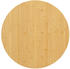 vidaXL Tischplatte Ø90x1,5cm Bambus (352677)