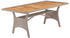 Casaria Gartentisch 190x90x74cm Akazie/Polyrattan creme (995698)