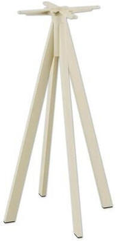 Veba Tischgestell Infinity hoch Edelstahl 60x60x108cm sand