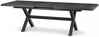 Siena Garden Sincro Ausziehtisch 160/200x90cm HPL titan