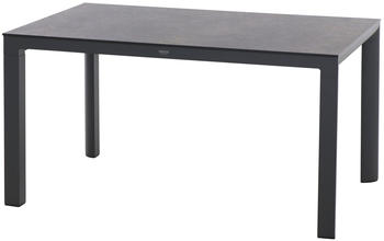 Siena Garden Silva Gartentisch 140x90cm HPL titan