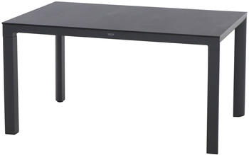 Siena Garden Silva Gartentisch 140x90cm HPL ferro