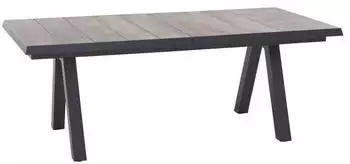 Siena Garden Tirana Ausziehtisch 200/260x100cm Keramik washed-grey (P57009)