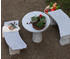 Dehner Gartentisch Ø 75 cm grau