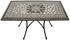 DEGAMO Wandtisch Siena rechteckig 45x90cm Mosaik grau