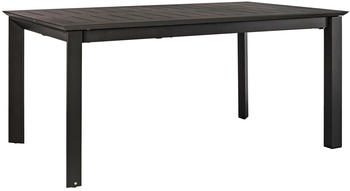 Bizzotto KONNOR Aluminium 160x100cm mit 2 Rädern anthrazit