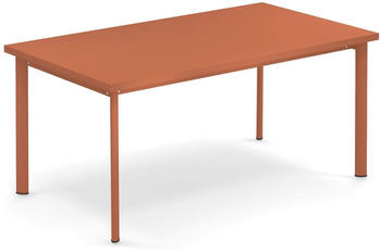 Emu Star Tisch rechteckig Metall 160x75x90cm ahornrot