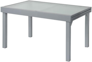 IB-Style Gartentisch Ausziehbar 135/270cm Silber
