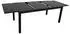 DEGAMO Elba Gartentisch ausziehbar 180/240x100cm Alu-Glas anthrazit