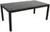 DEGAMO Elba Gartentisch ausziehbar 180/240x100cm Alu-Glas anthrazit