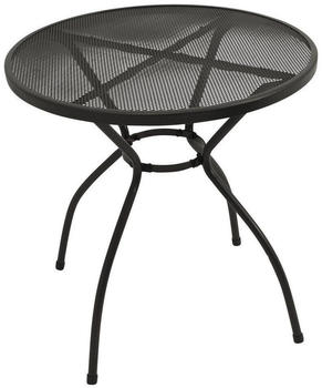 DEGAMO Bistrotisch Classic rund &Oslash; 70cm Streckmetall anthrazit