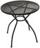 DEGAMO Bistrotisch Classic rund Ø 70cm Streckmetall anthrazit
