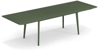 Emu Plus4 3485 ausziehbarer Tisch 160+110 x 90 militärgrün (17, MILITARY GREEN)