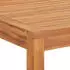 vidaXL Garten-Esstisch 180x90x77 cm Teak Massivholz