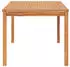 vidaXL Garten-Esstisch 180x90x77 cm Teak Massivholz