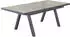 LC Home Komido Ausziehtisch 160/210 x 100 cm Aluminium Keramik natur (199536)