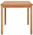 vidaXL Garten-Esstisch 140x80x77 cm Teak Massivholz