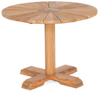 SonnenPartner Tisch Solis, Old Teak, Ø 100 cm