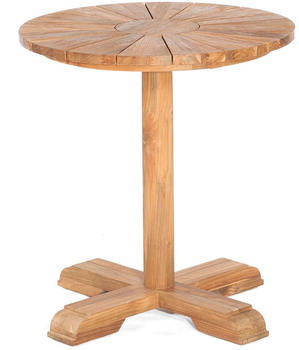SonnenPartner Tisch Solis, Old Teak, Ø 70 cm