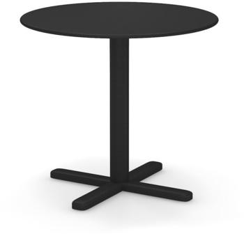 Emu runder Klapptisch DARWIN Ø 80 cm Stahl schwarz