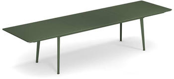 Emu Plus4 3486 ausziehbarer Tisch 220+110 x 90 militärgrün (17, MILITARY GREEN)