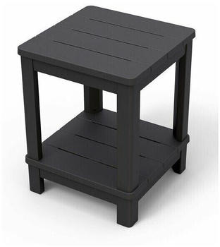 Keter Deluxe Beistelltisch graphit