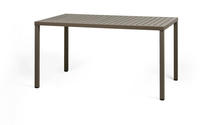 Nardi 4776753000, Nardi - Cube Tisch 140, tabacco Aluminium pulverbeschichtet;