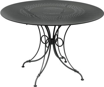 Fermob 1900 Beistelltisch f&uuml;r Garten &Oslash; 117 cm Stahl anthrazit