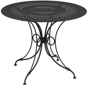 Fermob 1900 Beistelltisch f&uuml;r Garten &Oslash; 96 cm Stahl anthrazit