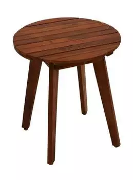 DEGAMO Bayamo Beistelltisch 40 cm rund Akazie geölt