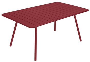 Fermob Tisch Luxembourg 165 x 100 cm chili