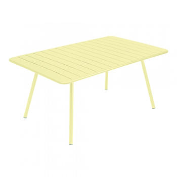 Fermob Tisch Luxembourg 165 x 100 cm zitronensorbet