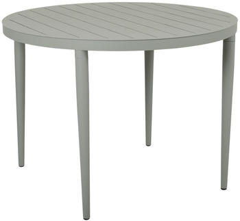 Brafab Bigby Gartentisch Aluminium Rund Dusty green