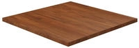 vidaXL Tischplatte Quadratisch Dunkelbraun 70x70x2,5cm Eiche Behandelt