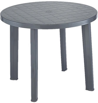 IPAE-ProGarden Tondo Tisch Ø 90 cm anthrazit