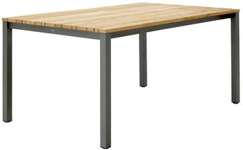Solpuri Tisch Classic anthrazit - 220 x 100 cm Platte einteilig 512 - Keramik cement off-white Solpuri Tisch Classic anthrazit - 220 x 100 cm Platte einteilig 512 - Keramik cement off-white
