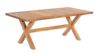 SonnenPartner Tisch Stanford, Old Teak, 200 x 100 cm