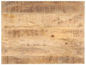 vidaXL Tischplatte Massivholz Mango 25-27 mm 90x60cm (286023)