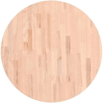 vidaXL Tischplatte Ø70x1,5cm Rund Massivholz Buche (355910)
