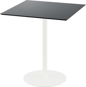 Veba Terrassentisch Urban eckig Edelstahl HPL 70x70x73,2cm weiß