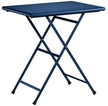 Emu Group Spa Arc en Ciel Klapptisch 70x50cm Stahl Blau