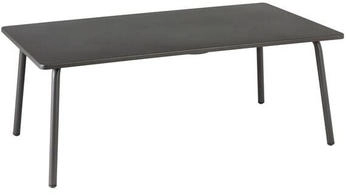 Lafuma Vence Loungetisch 59x102cm Stahl Dunkelgrau