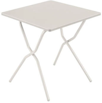 Lafuma Balcony Klapptisch 64x70cm Stahl Wei&szlig;