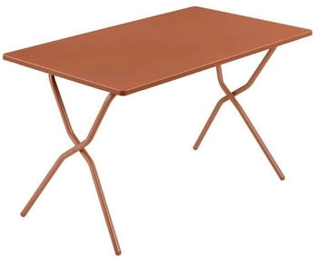 Lafuma Balcony Klapptisch 70x120cm Stahl Rot