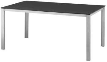 Kettler Kettalux-Plus Dining-Tisch 160x95cm silber/anthrazit (0301821-0000)