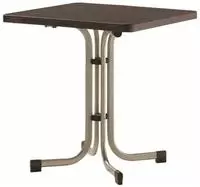 Sieger 231/C-M, Sieger Boulevardtisch (70 x 70 x 72 cm) (231/C-M) Braun