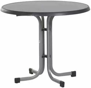 Sieger Boulevard-Klapptisch 86 cm graphit /anthrazit (209/A)