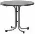 Sieger Boulevard-Klapptisch 86 cm graphit /anthrazit (209/A)
