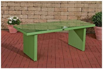 Clp Poly-Rattan Garten-Tisch AVIGNON, 180 x 90 cm, Höhe: 75 cm, bis zu 5 Rattan-Farben wählbar